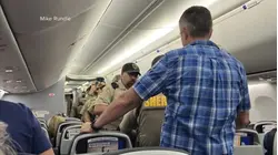 United flight diverted after hijacking scare