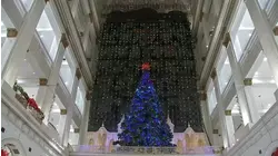 Wanamaker Light Show and Dickens Village exclusive sneak peek