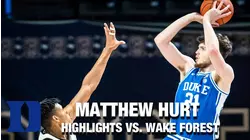 Duke's Matthew Hurt Lifts The Blue Devils With 22 Points