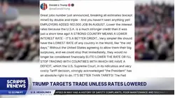 Trump threatens trade cutoffs if Fed doesn't lower interest rates