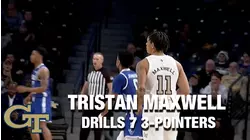 Tristan Maxwell Drills 7 3-Pointers In Georgia Tech's Victory