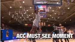 Paolo Banchero's Dunk Even Brings Mike Krzyzewski To His Feet | ACC Must See Moment