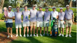 Jacob Bridgeman spends morning with Clemson men's golf team before THE PLAYERS