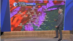 AccuWeather: Warm and turning windy today