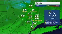 Wind and rain return to the Hudson Valley