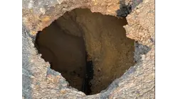 Sinkhole closes westbound lane on Route 33 in Neptune Township