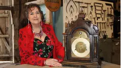 Gothic Clock and Flying Fish