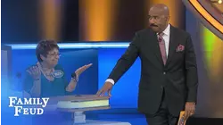 Guys don't ALWAYS wear the pants! | Family Feud