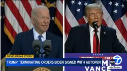 Trump says he's terminating all orders Biden signed with autopen