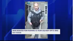 Man wanted for pushing 13-year-old boy off his e-bike in Bay Ridge