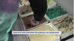 'Just don't want to get hurt too badly.' Norwalk ice cream shop opens despite ongoing road construction outside
