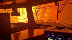 Video Shows Canadian Train Crew Surrounded by Wildfire Flames