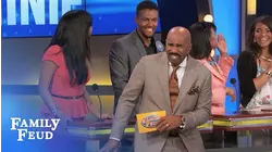 Cannibal's watching HIS WEIGHT!!! | Family Feud