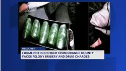 Former NYPD officer from Orange County accused in drug trafficking case