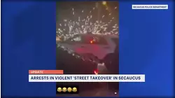 Violent street takeover in Secaucus results in charges against multiple suspects
