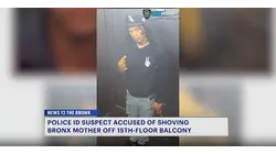 Man wanted for allegedly shoving woman off balcony to her death while she held her baby