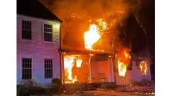 Fire heavily damages New Canaan home after garage blaze spreads to second floor