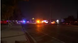 Man found dead in Central Fresno after being hit by a car, suspect at large, police say