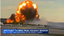 Fleet of UPS planes grounded after deadly crash expected to miss peak delivery season