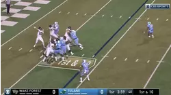 Wake Forest vs. Tulane Football Highlights (2018)