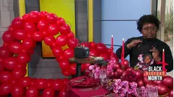 Add a balloon arch to your Valentine's Day gathering