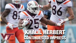 10-11 VT Kahlil Herbert Highlight vs UNC