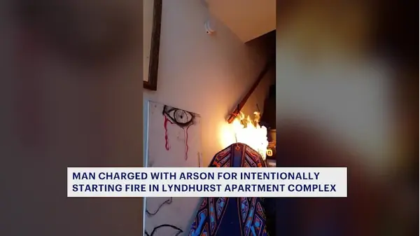 Lyndhurst man accused of setting fire in apartment and streaming it on ...
