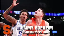 Syracuse's Jimmy Boeheim's Amazingly Gutty Performance Vs. Duke
