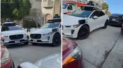 3 Waymo self-driving cars in 'standoff' cause traffic jam in San Francisco
