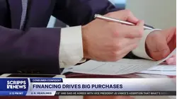 44 percent of credit-challenged consumers are relying on financing for purchases