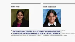 Hudson Valley students to compete in prestigious science talent search