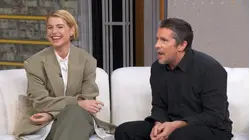 Christian Bale and Jesse Buckley talk 'The Bride!'