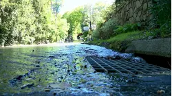Old Stamford Road in New Canaan closed due to water main break