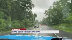 STORM WATCH: Checking out the conditions on Route 6 in Mahopac