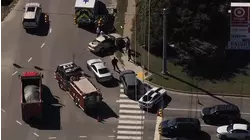 Suspect in custody after chase ends in crash, foot pursuit