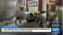 Car rams into Chabad headquarters in New York City