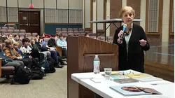 'This is the last generation that will hear this firsthand.' Holocaust survivor shares her story with students