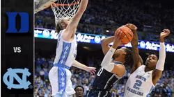 Duke vs North Carolina Men's Basketball Highlights (2021-22)
