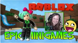 I Need More Practice! Epic Fails in Roblox Epic Minigames | Sally Plays #1