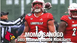 Momo Sanogo 2022 Regular Season Highlights | Louisville LB