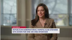 'Enough is enough.' Rep. Stefanik sits down for 1st local TV interview since launching bid for governor