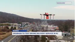 N.J.'s first drone food delivery to be tested by Grubhub, Dexa next week