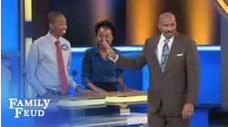 Alex takes on Steve's GRANDMA!!! | Family Feud