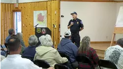 Fire crews battled the Garnet Fire for a third straight week