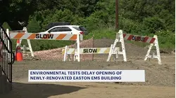 'A little demoralizing.' Environmental testing delays opening of newly-renovated Easton EMS building