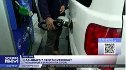 Oil prices leap to their highest since May and drag Wall Street lower