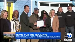 Eaton Fire recovery: Family finishes rebuilding beloved West Altadena home