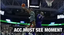 Wake Forest's Alondes Williams Cocks Back & Hammers One Home | ACC Must See Moment!