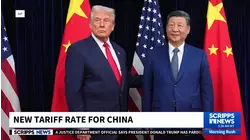 New tariff rate for China begins