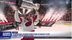 Hurricanes blank Golden Knights 3-0 in Game 6 and win the Stanley Cup